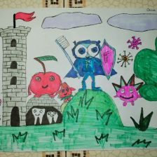 Александр Михайлович Филатов в конкурсе «Подвиги рыцаря Фторида в борьбе с кариесом»