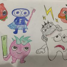 Матвей Станиславович Павлюченко в конкурсе «Подвиги рыцаря Фторида в борьбе с кариесом»