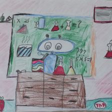 Ульяна в конкурсе «Лаборатория Рыцаря Фторида»