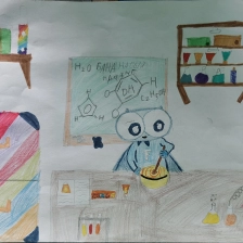 Варя в конкурсе «Лаборатория Рыцаря Фторида»