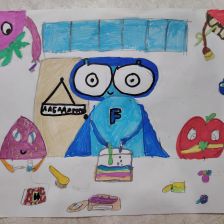 Арина в конкурсе «Лаборатория Рыцаря Фторида»