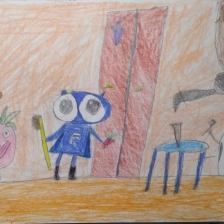 Дарья в конкурсе «Лаборатория Рыцаря Фторида»