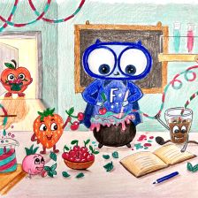 Диана в конкурсе «Лаборатория Рыцаря Фторида»