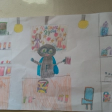 Олеся в конкурсе «Лаборатория Рыцаря Фторида»