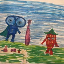 Елизавета в конкурсе «Лаборатория Рыцаря Фторида»