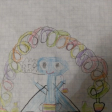 Александра в конкурсе «Лаборатория Рыцаря Фторида»