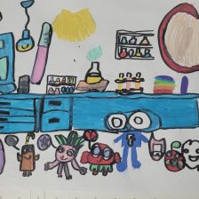 Диана в конкурсе «Лаборатория Рыцаря Фторида»