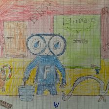 Даниил в конкурсе «Лаборатория Рыцаря Фторида»