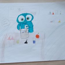 Ксения в конкурсе «Лаборатория Рыцаря Фторида»