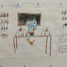 Матвей в конкурсе «Лаборатория Рыцаря Фторида»