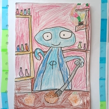 Ева в конкурсе «Лаборатория Рыцаря Фторида»