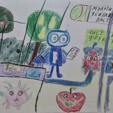 Екатерина в конкурсе «Лаборатория Рыцаря Фторида»