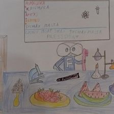 Адиля в конкурсе «Лаборатория Рыцаря Фторида»