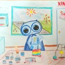 Алиса в конкурсе «Лаборатория Рыцаря Фторида»