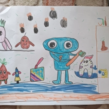 Александра в конкурсе «Лаборатория Рыцаря Фторида»