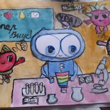 Диляра в конкурсе «Лаборатория Рыцаря Фторида»