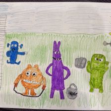 Мирослав Максимович Смирнов в конкурсе «Веселая жизнь монстриков Jolly Friends от ErichKrause»