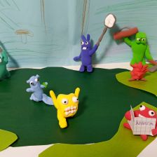 Амина Файсаловна Галицкова в конкурсе «Веселая жизнь монстриков Jolly Friends от ErichKrause»