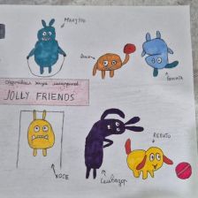 Анна Васильевна Бочарова в конкурсе «Веселая жизнь монстриков Jolly Friends от ErichKrause»