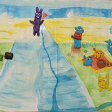 София Ивановна Горбунова в конкурсе «Веселая жизнь монстриков Jolly Friends от ErichKrause»