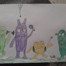 Давид Олегович Ольшанский в конкурсе «Веселая жизнь монстриков Jolly Friends от ErichKrause»