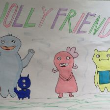 Эвелина Сергеевна Полетаева в конкурсе «Веселая жизнь монстриков Jolly Friends от ErichKrause»