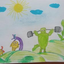 Елисей Максимович Зозуля в конкурсе «Веселая жизнь монстриков Jolly Friends от ErichKrause»