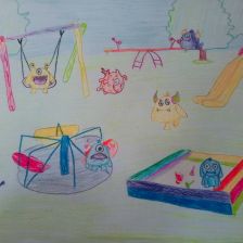 Ксения Максимовна Суркова в конкурсе «Веселая жизнь монстриков Jolly Friends от ErichKrause»