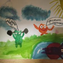 Елизавета Шамина в конкурсе «Веселая жизнь монстриков Jolly Friends от ErichKrause»