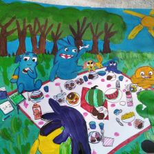 Яна Сергеевна Унгурян в конкурсе «Веселая жизнь монстриков Jolly Friends от ErichKrause»