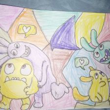 Вика Николаевна Кравченко в конкурсе «Веселая жизнь монстриков Jolly Friends от ErichKrause»