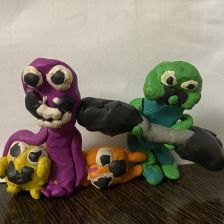 Ваня Михайлович Пономарев в конкурсе «Веселая жизнь монстриков Jolly Friends от ErichKrause»