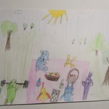 Милана Дмитриевна Изусова в конкурсе «Веселая жизнь монстриков Jolly Friends от ErichKrause»