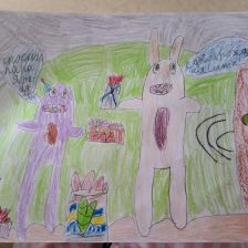 Оля Тюрина в конкурсе «Веселая жизнь монстриков Jolly Friends от ErichKrause»