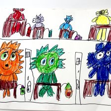 Дарья Дмитриевна Беликова в конкурсе «Веселая жизнь монстриков Jolly Friends от ErichKrause»