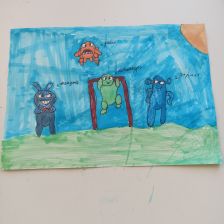 Анастасия Игоревна Решетникова в конкурсе «Веселая жизнь монстриков Jolly Friends от ErichKrause»