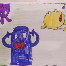 Ульяна Николаевна Дахова в конкурсе «Веселая жизнь монстриков Jolly Friends от ErichKrause»