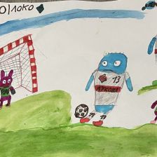 Никита Максимович Шахов в конкурсе «Веселая жизнь монстриков Jolly Friends от ErichKrause»