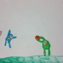 Мария Константиновна Домаренко в конкурсе «Веселая жизнь монстриков Jolly Friends от ErichKrause»