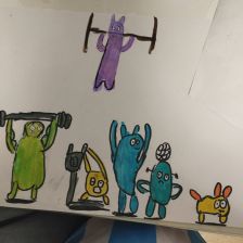 Илья Максимович Кретов в конкурсе «Веселая жизнь монстриков Jolly Friends от ErichKrause»