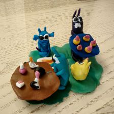 Екатерина Тамахина в конкурсе «Веселая жизнь монстриков Jolly Friends от ErichKrause»