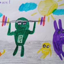 Софья Романова Кабанова в конкурсе «Веселая жизнь монстриков Jolly Friends от ErichKrause»