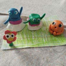 София Витальевна Таратонова в конкурсе «Веселая жизнь монстриков Jolly Friends от ErichKrause»