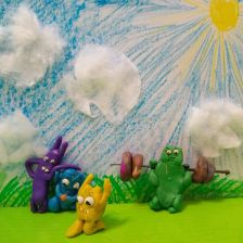 Дарья Алексеевна Дроздова в конкурсе «Веселая жизнь монстриков Jolly Friends от ErichKrause»