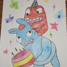 Анастасия Артёмовна Тарасова в конкурсе «Веселая жизнь монстриков Jolly Friends от ErichKrause»