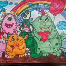 Борис Антонович Высоцкий в конкурсе «Веселая жизнь монстриков Jolly Friends от ErichKrause»