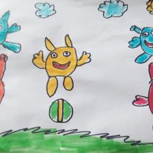 Елизавета Александровна Агеенкова в конкурсе «Веселая жизнь монстриков Jolly Friends от ErichKrause»