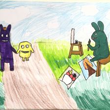 Варвара Андреевна Коса в конкурсе «Веселая жизнь монстриков Jolly Friends от ErichKrause»