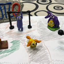 Мирослава Денисовна Клыкова в конкурсе «Веселая жизнь монстриков Jolly Friends от ErichKrause»