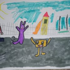 Полина Александровна Ноженко в конкурсе «Веселая жизнь монстриков Jolly Friends от ErichKrause»